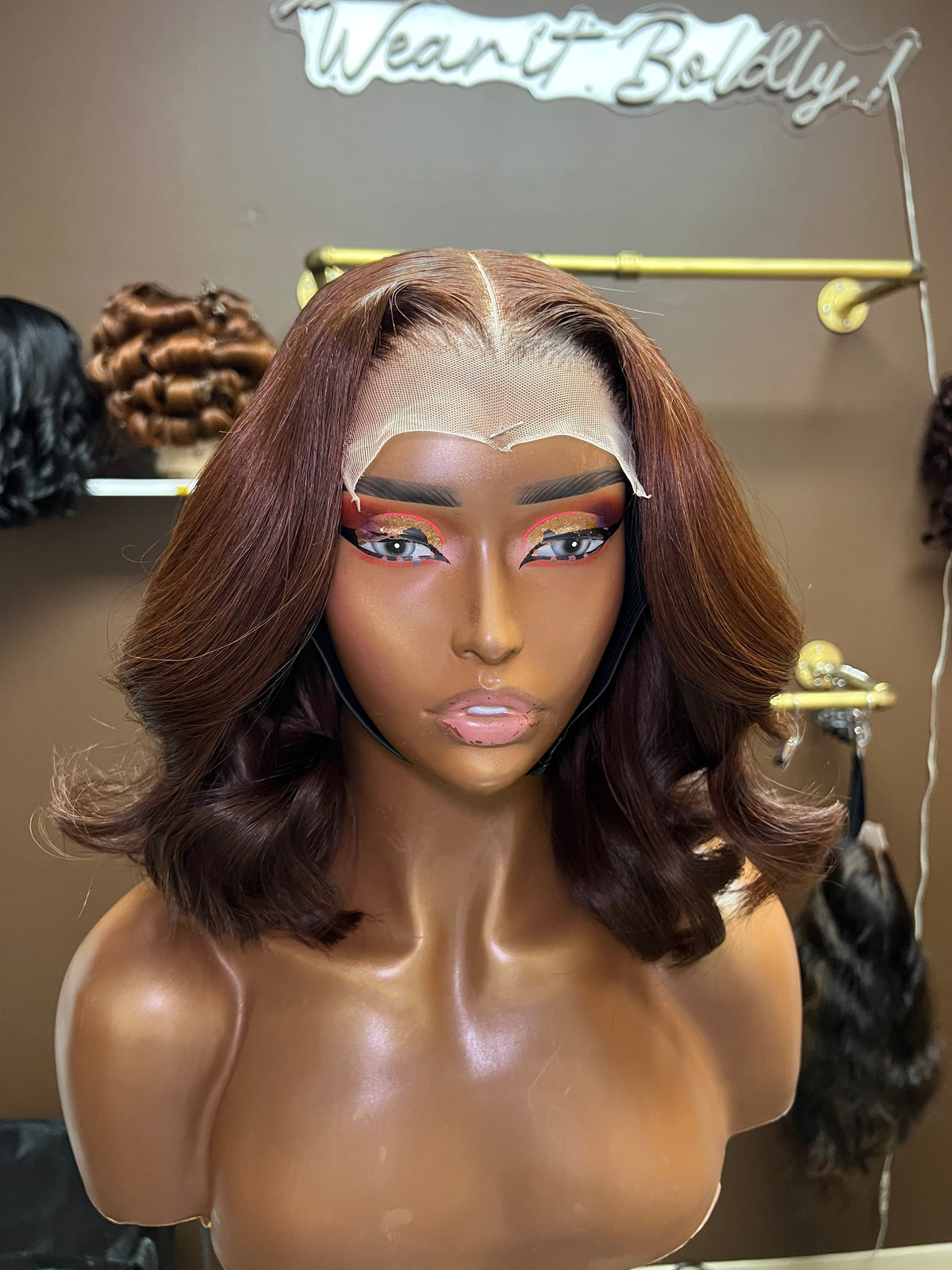 Light Auburn 5x5 Bob (RTS)